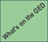 The GED Test covers 5 different subjects, along with an Essay section.